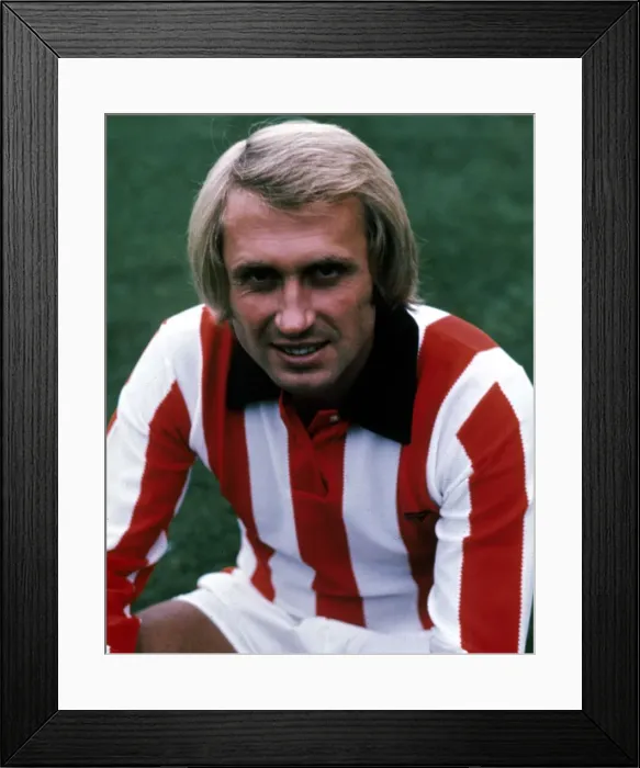 Framed Print : Jimmy Greehoff Stoke City FC. September 1976 Framed Print : Jimmy Greehoff Stoke City FC. September 1976