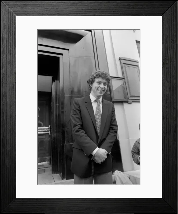 Framed Print : Clive Allen aged 19 of Queens Park Rangers today (Wednesday was at the Arsenal Football