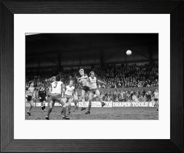 Framed Print : English League Division One match. Stoke City 2 v Sunderland 1. March 1984 MF15-02-013 Framed Print : English League Division One match. Stoke City 2 v Sunderland 1. March 1984 MF15-02-013