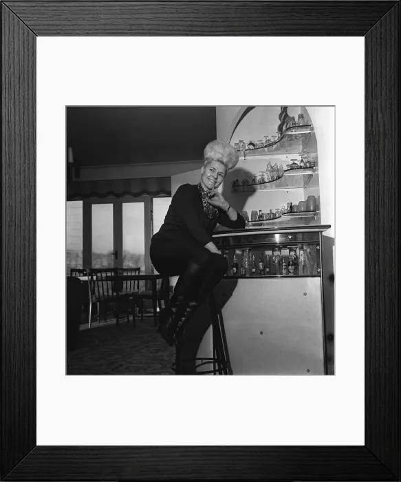 Framed Print : Vivian Nicholson December 1963 spend spend spend football pools winner