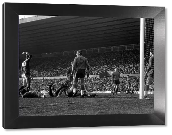 Football. Manchester United v. Crystal Palace. February 1970 70-1635-007
