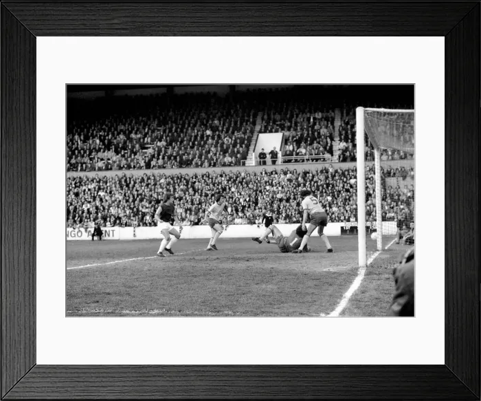 Framed Print : Division One Football: West Ham F. C. vs. Arsenal F. C. 1974 / 75 Season Framed Print : Division One Football: West Ham F. C. vs. Arsenal F. C. 1974 / 75 Season