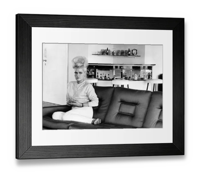 Framed Print : Viv Nicholson Football pools winner. Viviene Nicholson Circa 1962