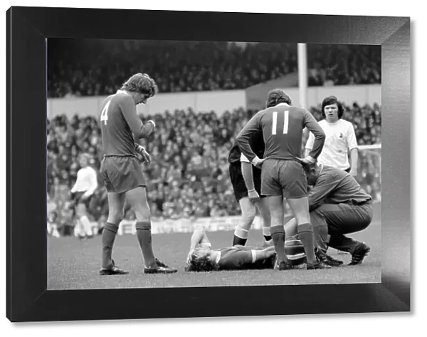 Football: Tottenham Hotspur F. C. vs. Liverpool F. C. March 1975 75-01598-002