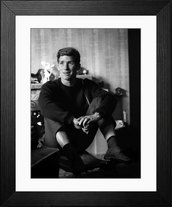 Framed Print : Alan Ball of Blackpool football club 28th July 1965 Framed Print : Alan Ball of Blackpool football club 28th July 1965