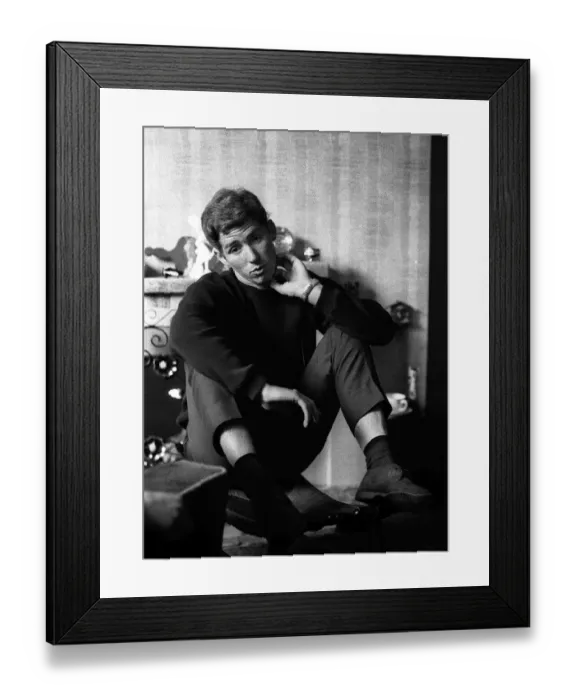 Framed Print : Alan Ball of Blackpool FC during an interview July 1965 Framed Print : Alan Ball of Blackpool FC during an interview July 1965
