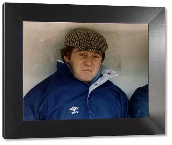 Alan Ball Football Manager sitting in the dugout