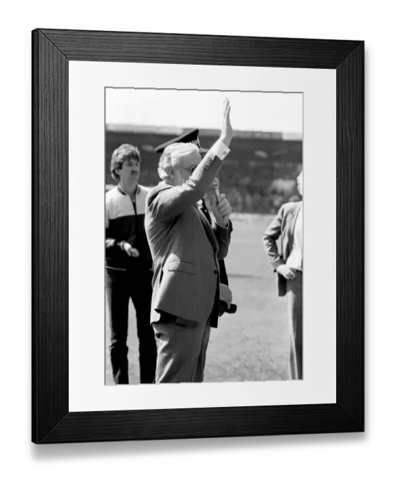 Framed Print : Grimsby 0 v. Chelsea 1. May 1984 MF15-12-029