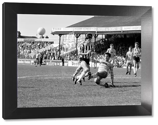 Grimsby 0 v. Chelsea 1. May 1984 MF15-12-026