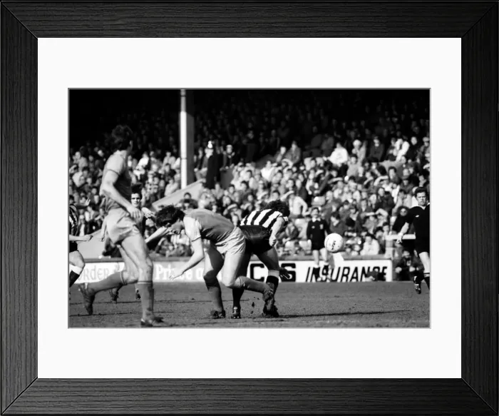 Framed Print : Shrewsbury 2 v. Newcastle 2. March 1984 MF14-26-028 Framed Print : Shrewsbury 2 v. Newcastle 2. March 1984 MF14-26-028