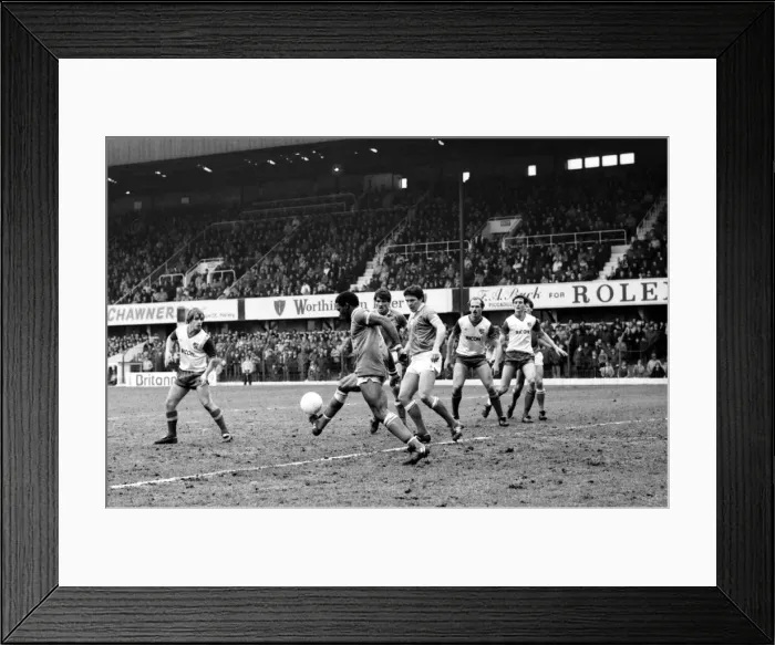 Framed Print : English League Division One match. Stoke City 2 v Birmingham City 1