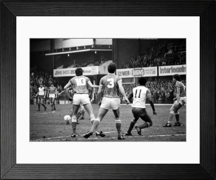 Framed Print : English League Division One match. Stoke City 2 v Birmingham City 1