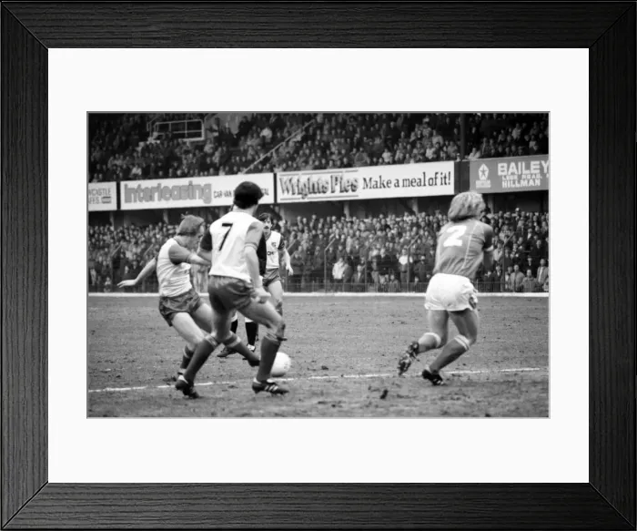 Framed Print : English League Division One match. Stoke City 2 v Birmingham City 1