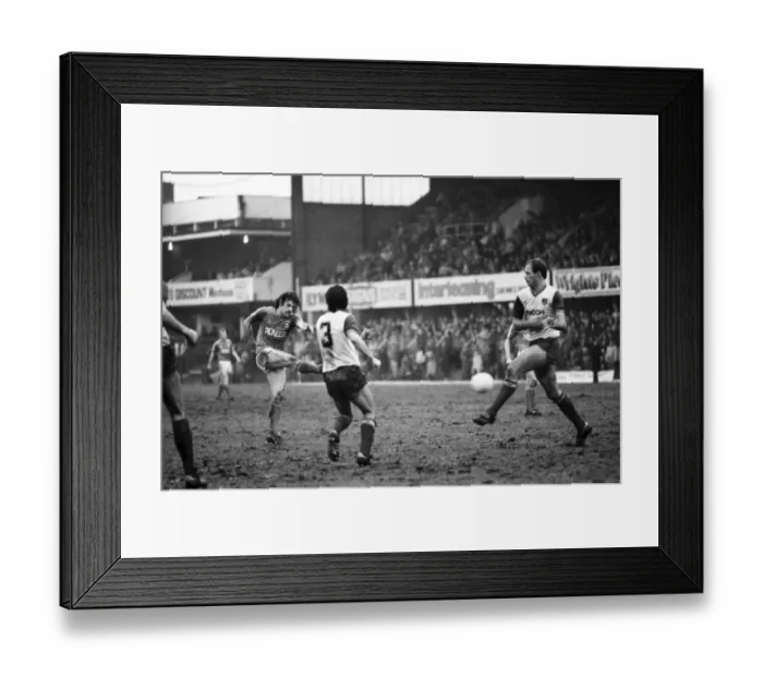 Framed Print : English League Division One match. Stoke City 1 v Ipswich Town 0