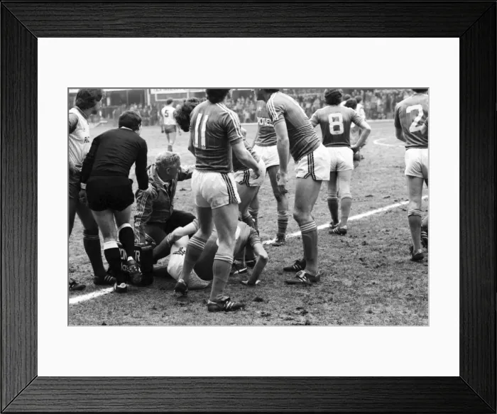 Framed Print : English League Division One match. Stoke City 1 v Ipswich Town 0 Framed Print : English League Division One match. Stoke City 1 v Ipswich Town 0