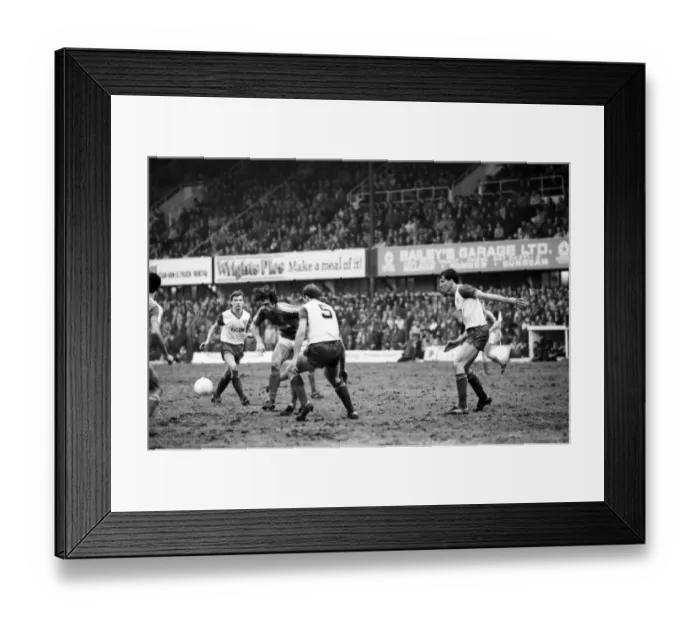 Framed Print : English League Division One match. Stoke City 1 v Ipswich Town 0