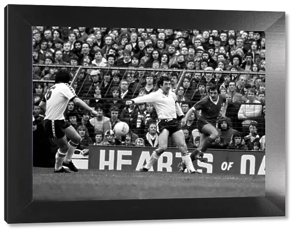 English FA Cup match at White Hart Lane. Tottenham Hotspur 0 v Liverpool 1