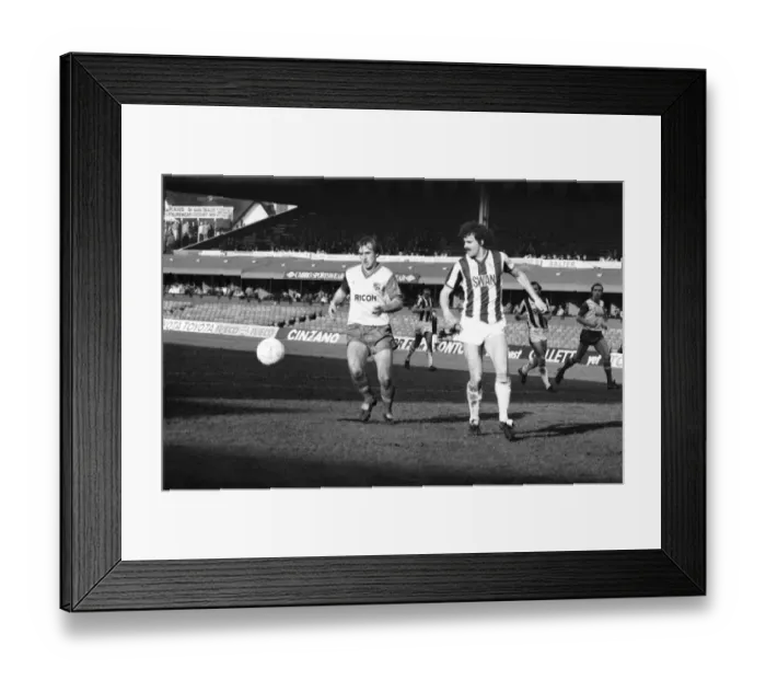 Framed Print : English League Division One match at The Hawthorns. West Bromwich Albion 3 v Stoke City 0
