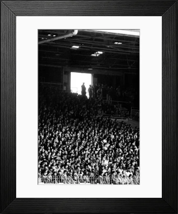 Framed Print : English League Division Two match at Maine Road. Manchester City 2 v Cardiff City 1 Framed Print : English League Division Two match at Maine Road. Manchester City 2 v Cardiff City 1