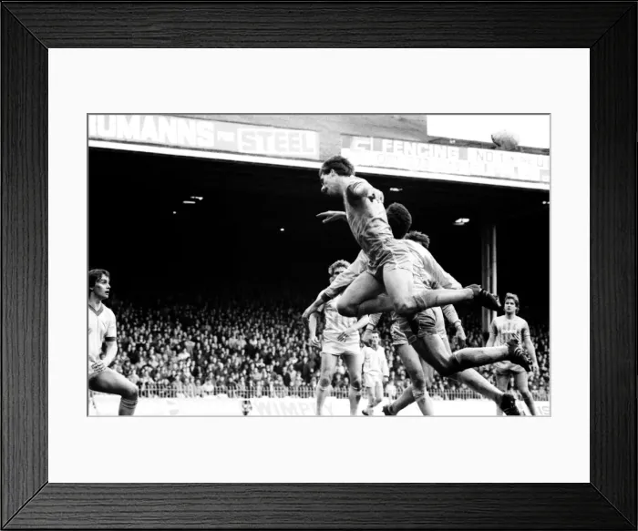 Framed Print : English League Division Two match at Maine Road. Manchester City 2 v Cardiff City 1 Framed Print : English League Division Two match at Maine Road. Manchester City 2 v Cardiff City 1