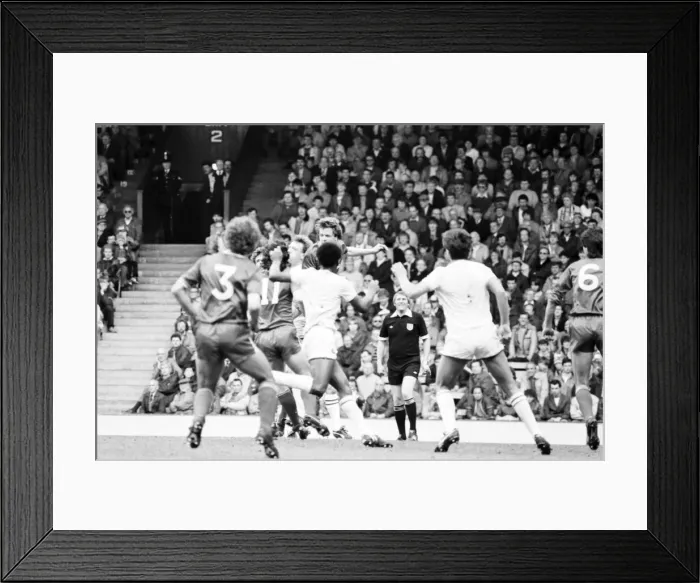 Framed Print : Liverpool v. Aston Villa. May 1985 MF21-05-006 The final score was a two one