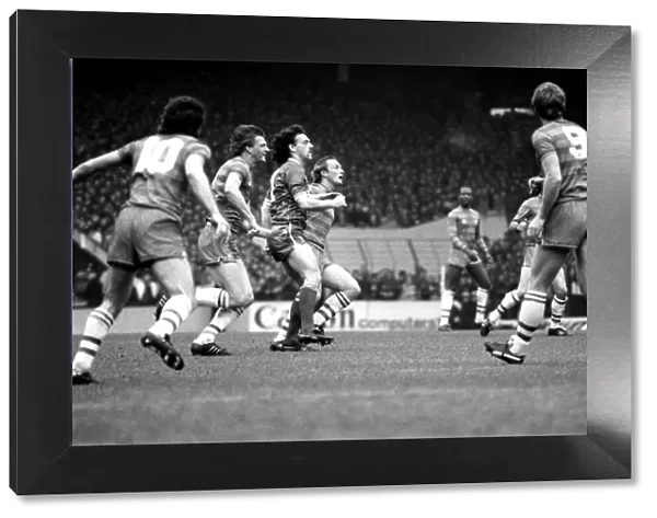 Liverpool v. Chelsea. May 1985 MF21-04-067 The final score was a four three