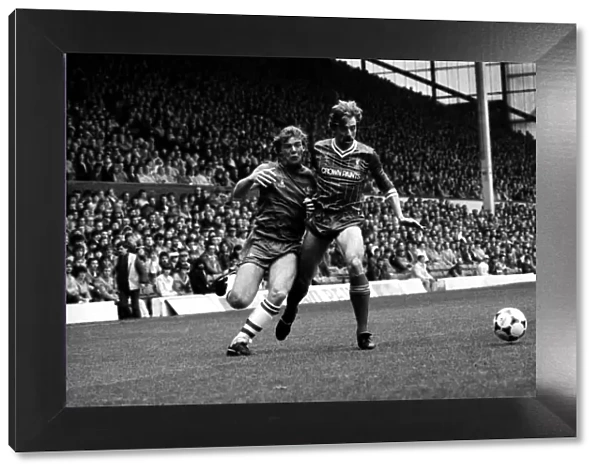 Liverpool v. Chelsea. May 1985 MF21-04-072 The final score was a four three