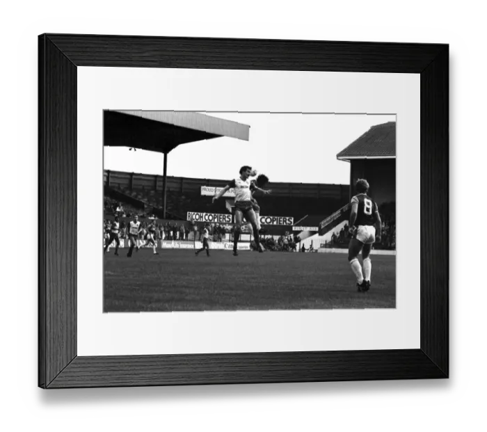 Framed Print : Stoke v. West Ham. October 1984 MF18-06-059 The final score was a four two Framed Print : Stoke v. West Ham. October 1984 MF18-06-059 The final score was a four two