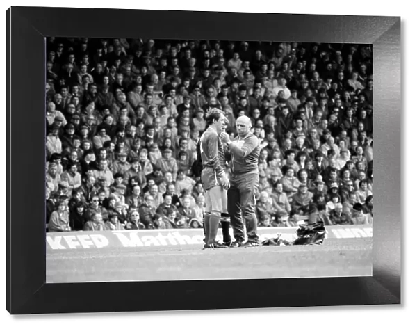 Liverpool v. Newcastle. April 1985 MF21-02-021 The final score was a Three one