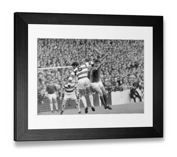 Framed Print : QPR v Manchester United Brian Kidd in action during the two team Framed Print : QPR v Manchester United Brian Kidd in action during the two team
