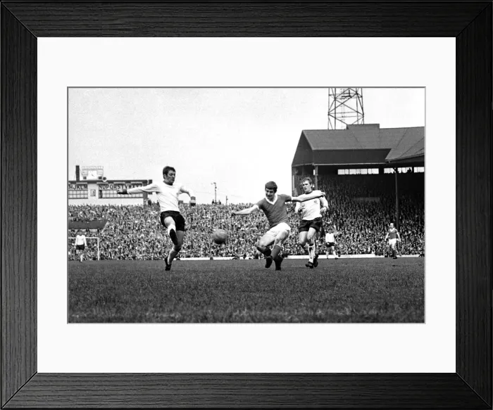 Framed Print : Goal scoring chance for Manchester United versus Sheffield United during their league Framed Print : Goal scoring chance for Manchester United versus Sheffield United during their league