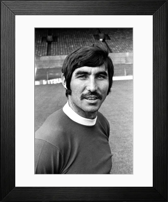 Framed Print : Manchester United player Tony Dunne at Old Trafford Circa 1971 Framed Print : Manchester United player Tony Dunne at Old Trafford Circa 1971