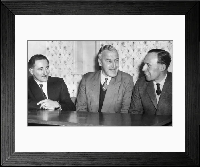 Framed Print : Three men who now form the management committee within Birmingham City Football Club Framed Print : Three men who now form the management committee within Birmingham City Football Club