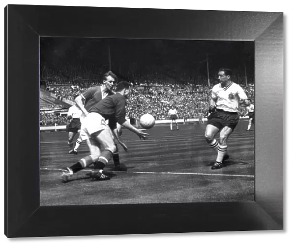 FA Cup Final at Wembley Stadium 3rd May 1958 Manchester United v Aston Villa