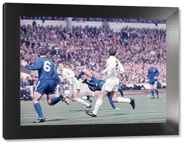 1967 FA Cup Final at Wembey Stadium Chelsea v Tottenham Hotspur Spurs