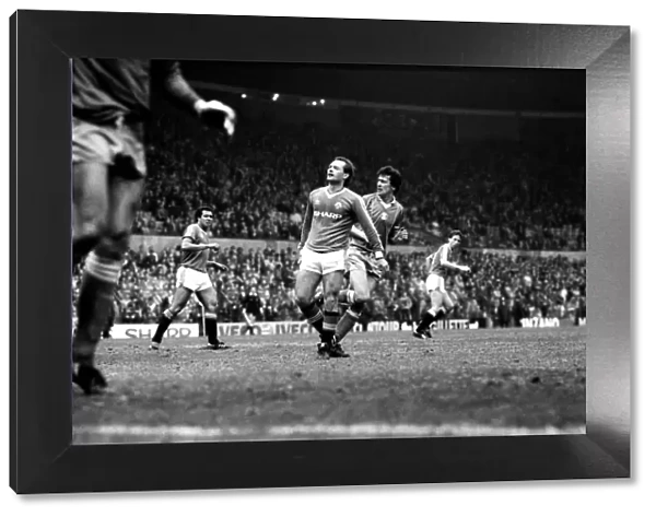Manchester United v. Birmingham. April 1984 MF15-04-001 The final score was a one