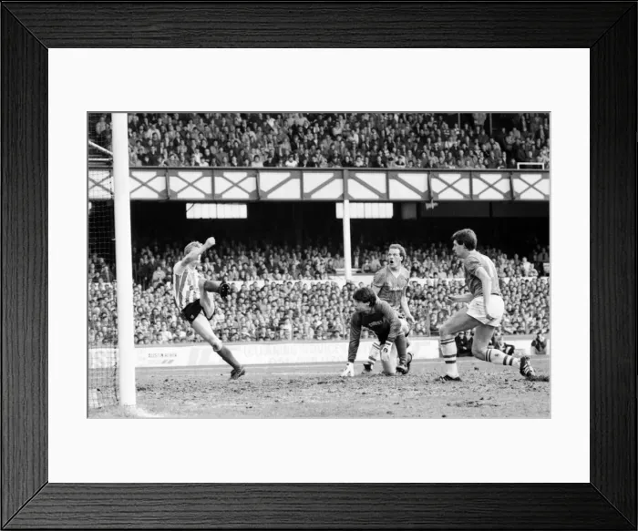 Framed Print : English League Division One match at Goodison Park. Everton 4 v Sunderland 1 Framed Print : English League Division One match at Goodison Park. Everton 4 v Sunderland 1