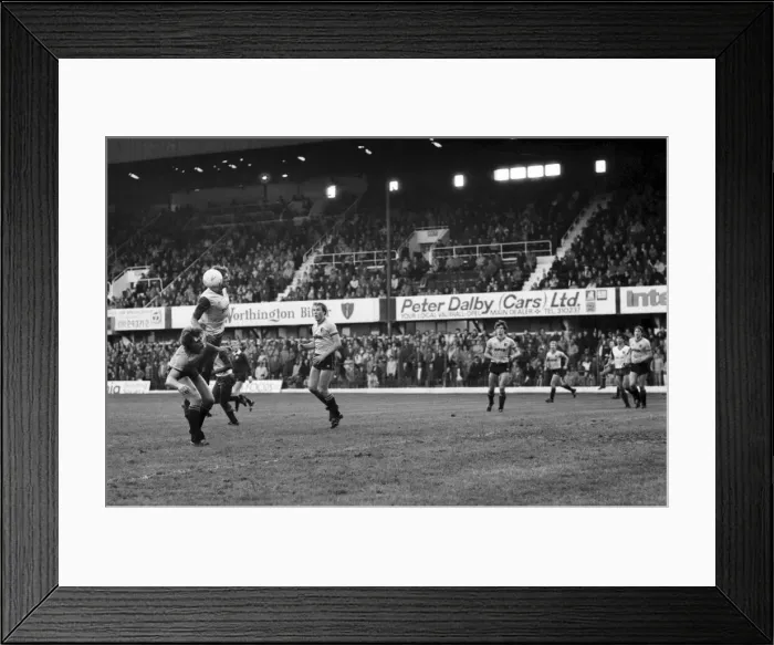 Framed Print : Stoke 1 v. Watford 3. November 1984 MF18-16-030 Framed Print : Stoke 1 v. Watford 3. November 1984 MF18-16-030