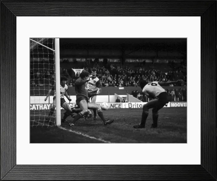 Framed Print : Stoke 1 v. Watford 3. November 1984 MF18-16-001 Framed Print : Stoke 1 v. Watford 3. November 1984 MF18-16-001