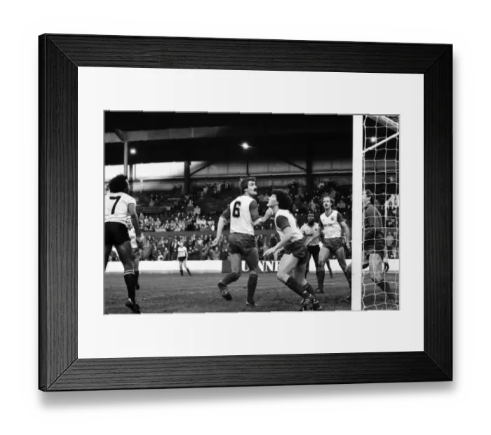 Framed Print : Stoke 1 v. Watford 3. November 1984 MF18-16-066