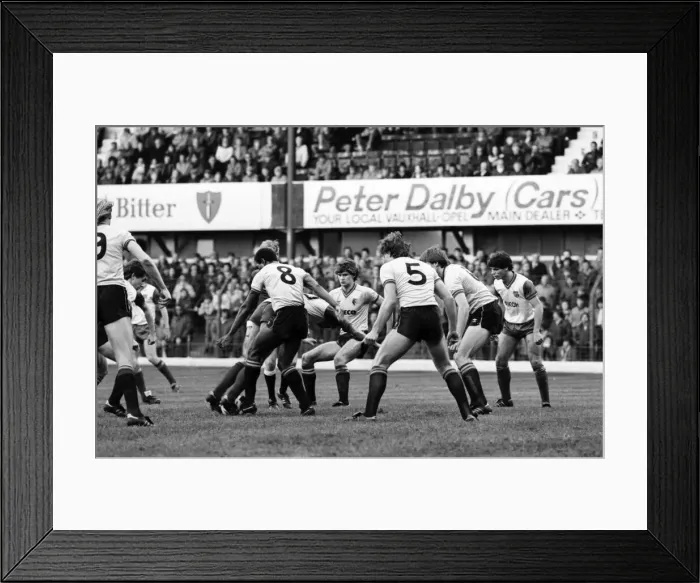 Framed Print : Stoke 1 v. Watford 3. November 1984 MF18-16-050