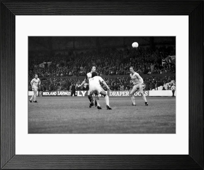 Framed Print : Stoke 0 v. Liverpool 1. November 1984 MF18-11-006 Framed Print : Stoke 0 v. Liverpool 1. November 1984 MF18-11-006
