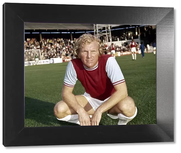 Bobby Moore West Ham and England. December 1974