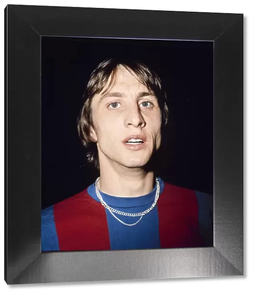 Barcelona footballer Johan Cruyff pictured before his side