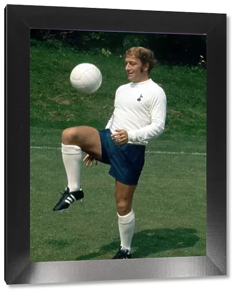 Ralph Coates of Tottenham Hotspur in training August 1971