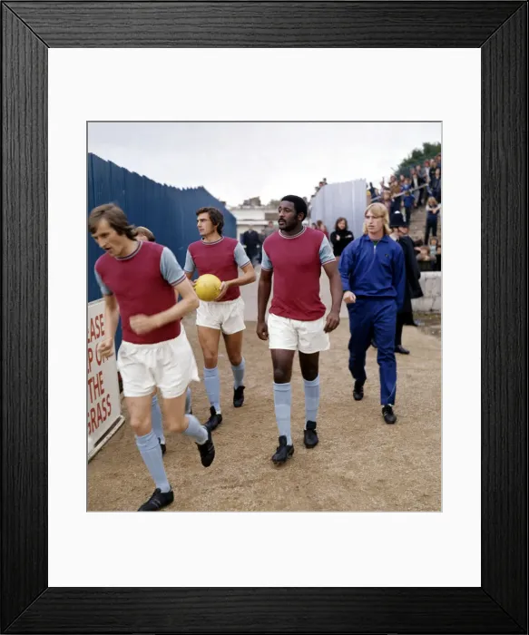Framed Print : English League Division One match at Stamford Bridge Chelsea 1 v West Ham United 3