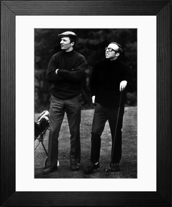 Framed Print : Nobby Stiles Football Player - Nov 1968 playing Golf Framed Print : Nobby Stiles Football Player - Nov 1968 playing Golf