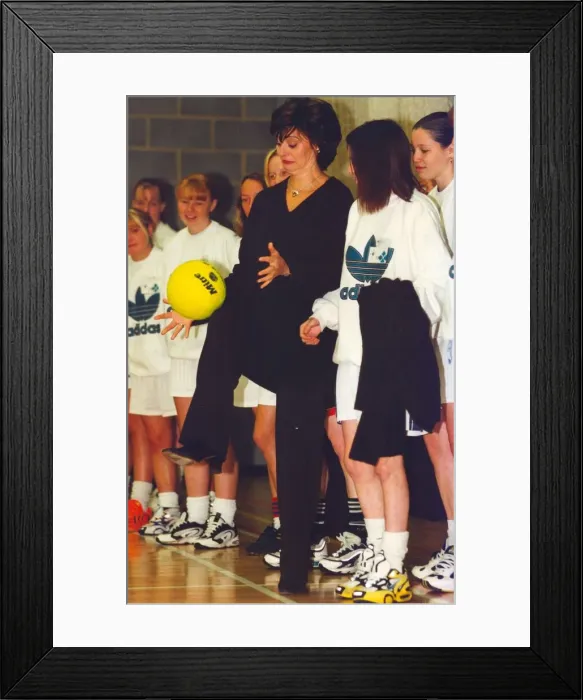 Framed Print : Cherie Blair, wife of the British Prime Minister Tony Blair Framed Print : Cherie Blair, wife of the British Prime Minister Tony Blair