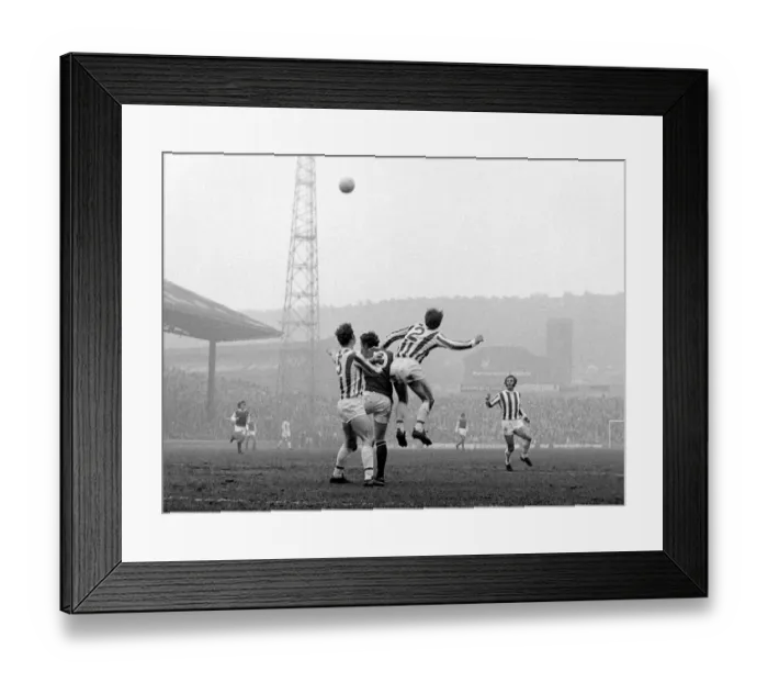 Framed Print : English League Division One match Huddersfield 2 v Arsenal 1 Huddersfield