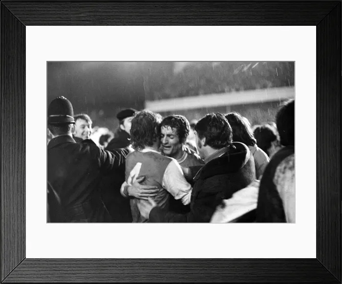 Framed Print : Arsenal v Anderlecht Football European Fairs Cup 1970